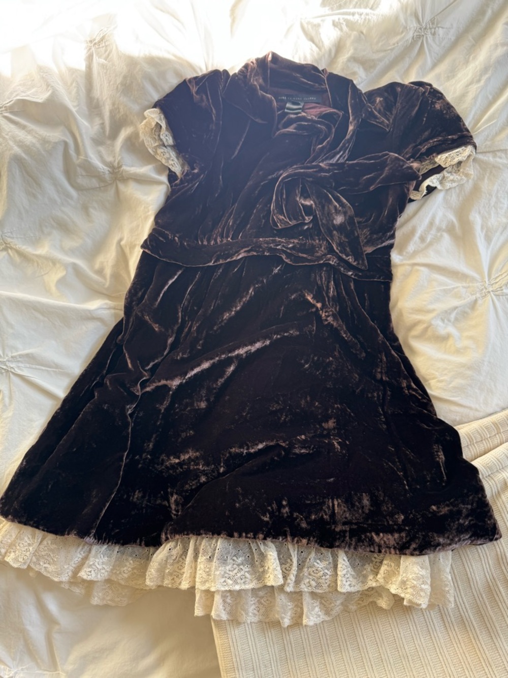 Marc by Marc Jacobs Brown Velvet Dress - Picture 2 of 9